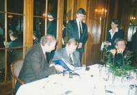 Setkání s manželi Havlovými (Bern, 1991)