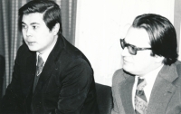 Отец Б. Н. Билунов на совещании в ЦК, 1985 год.