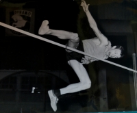Jiří Čechák during the race.