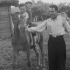 Zdeněk Doležal (vpředu na koni) ve Zdolbunovu, cca 1937-38